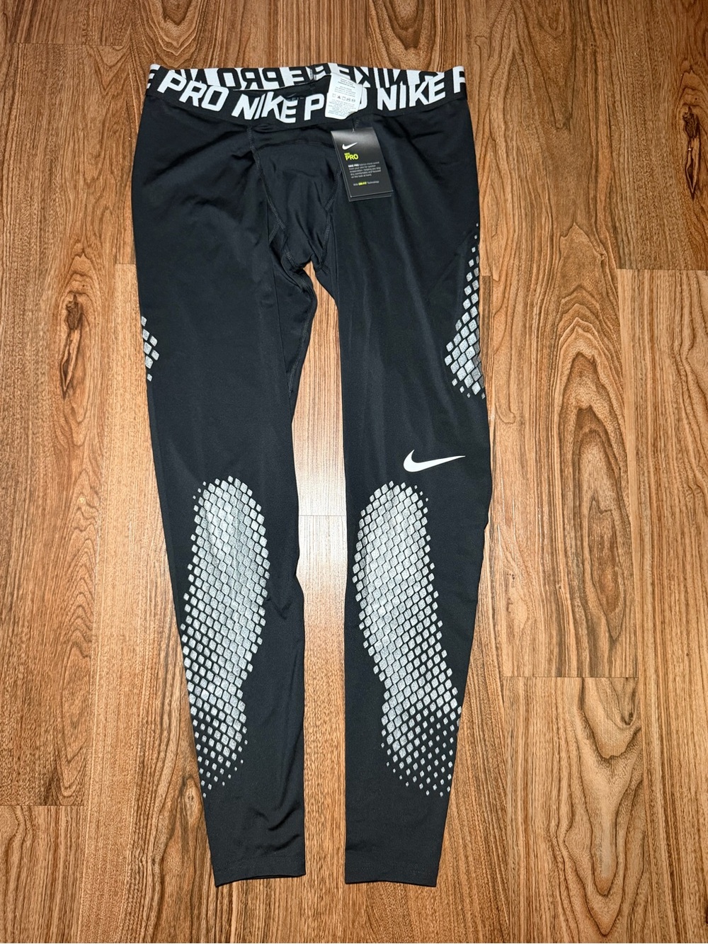 Nike Pro Cool Baseball Slider Compression Pants Tights Mens XXL Black BQ9255-010